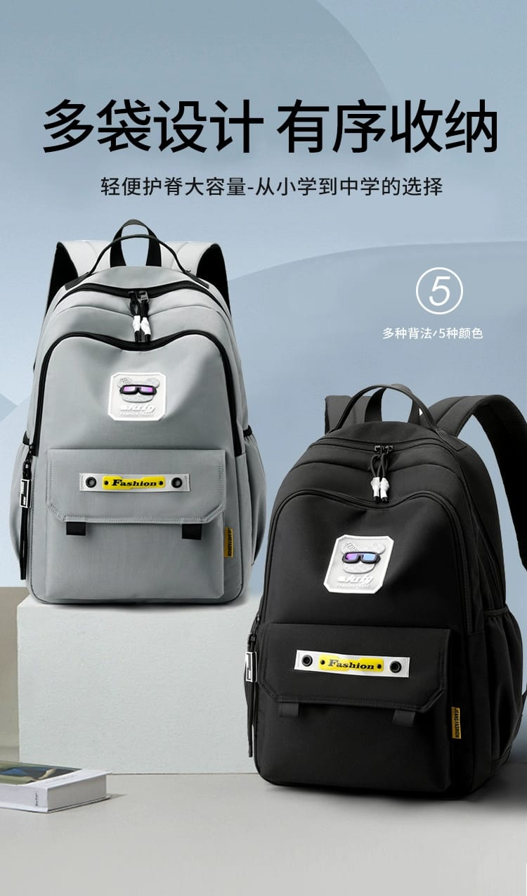 Business Backpack Korean School University fashion backpack Nylon bag