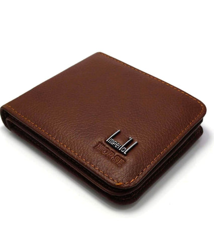 Imperial Horse Genuine Leather Wallet with Zipper
