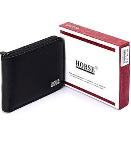 Imperial Horse Genuine Leather Wallet with Zipper