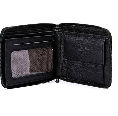 Imperial Horse Genuine Leather Wallet with Zipper