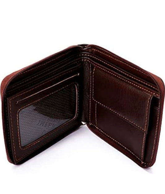 Imperial Horse Genuine Leather Wallet with Zipper