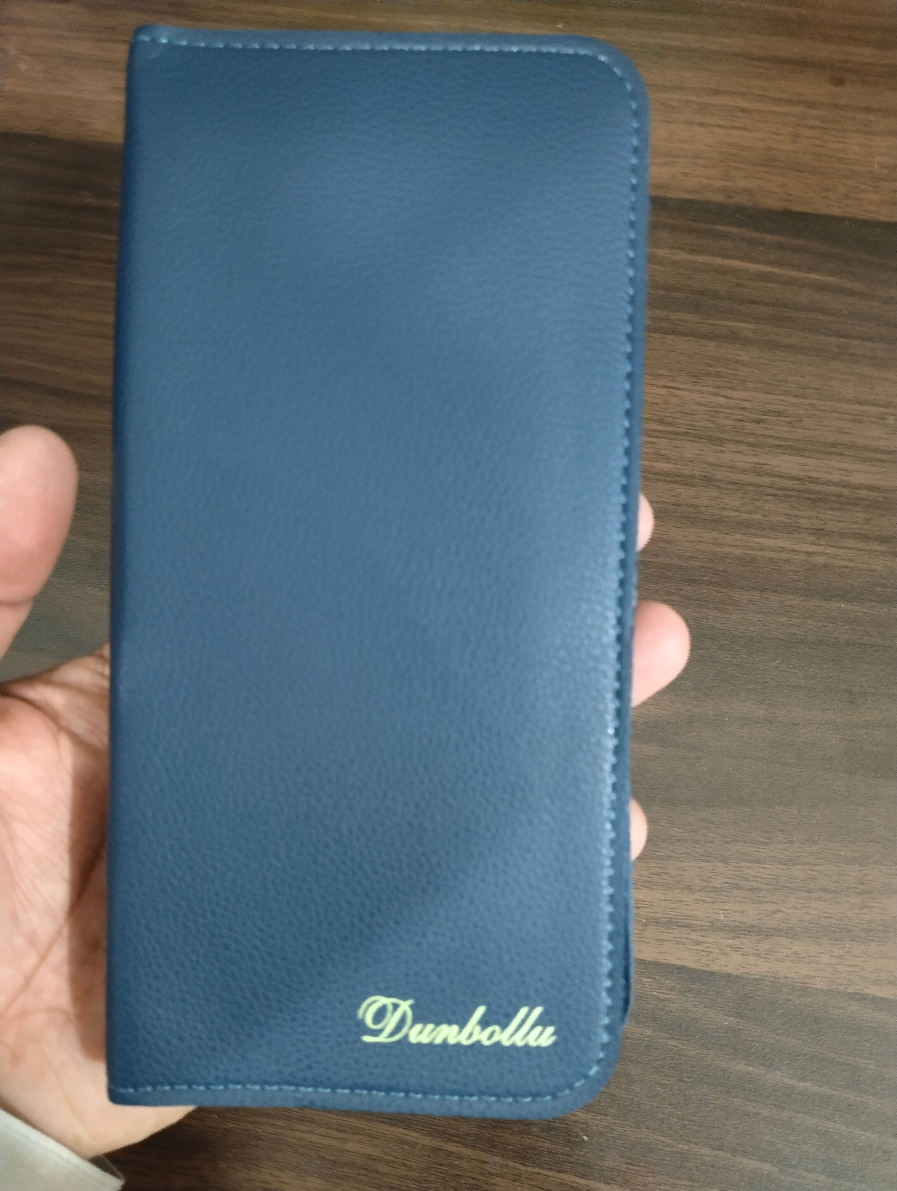 Genuine Leather Long Wallet  by dunbollu