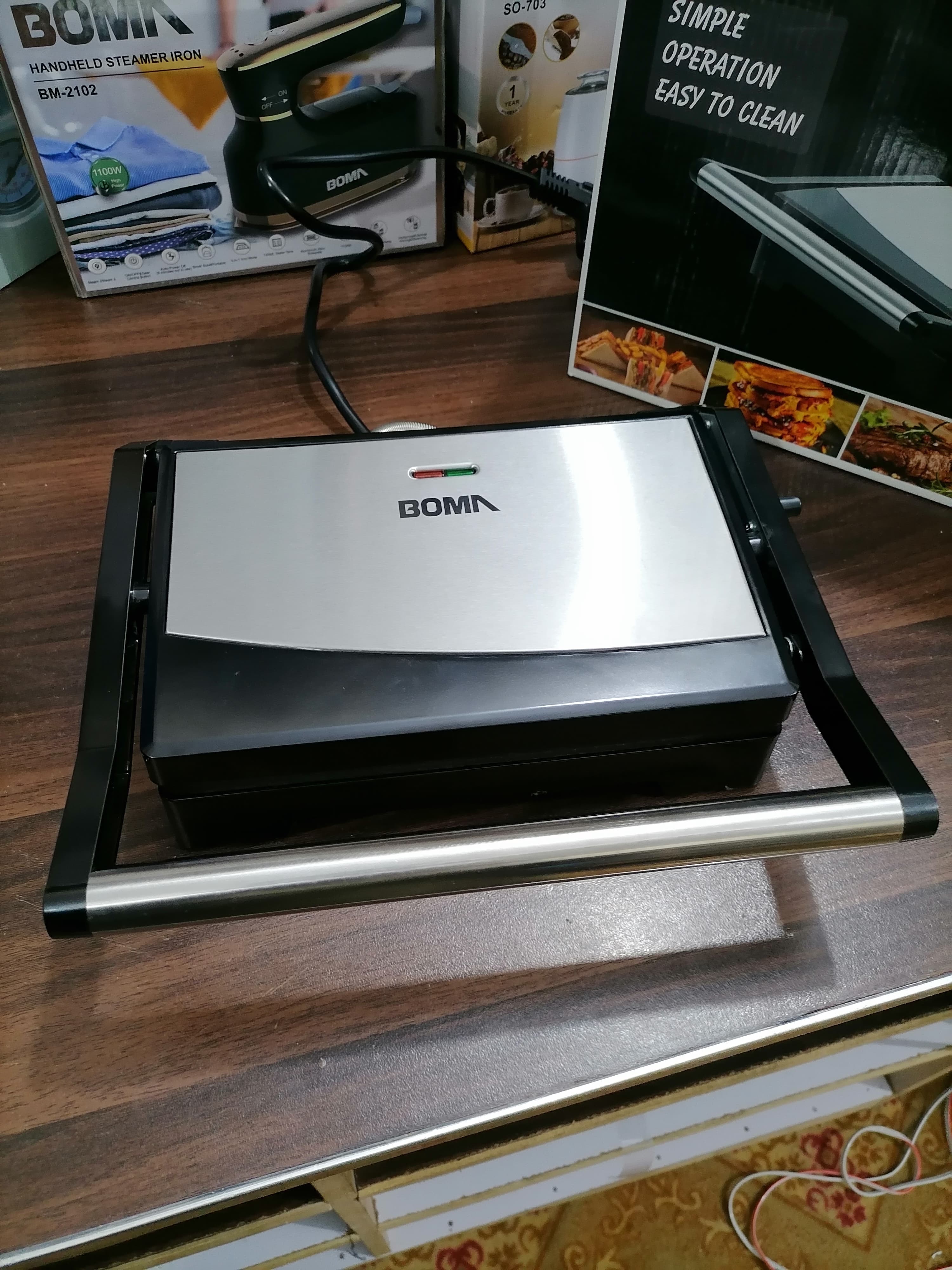 German Imported Boma Panini Grill Maker