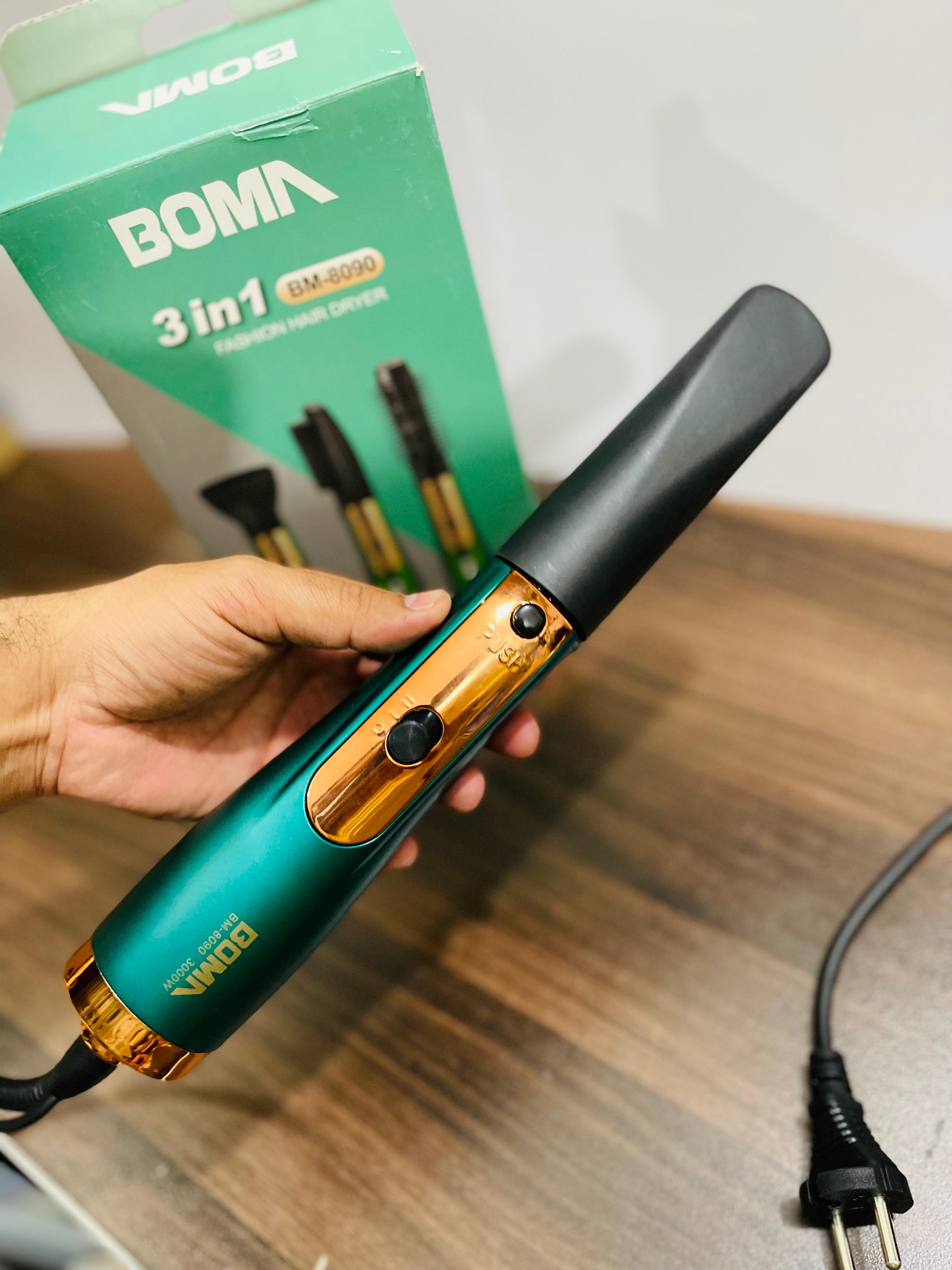 Bovma 3 in 1 Fashion hair Straightener & Dryer