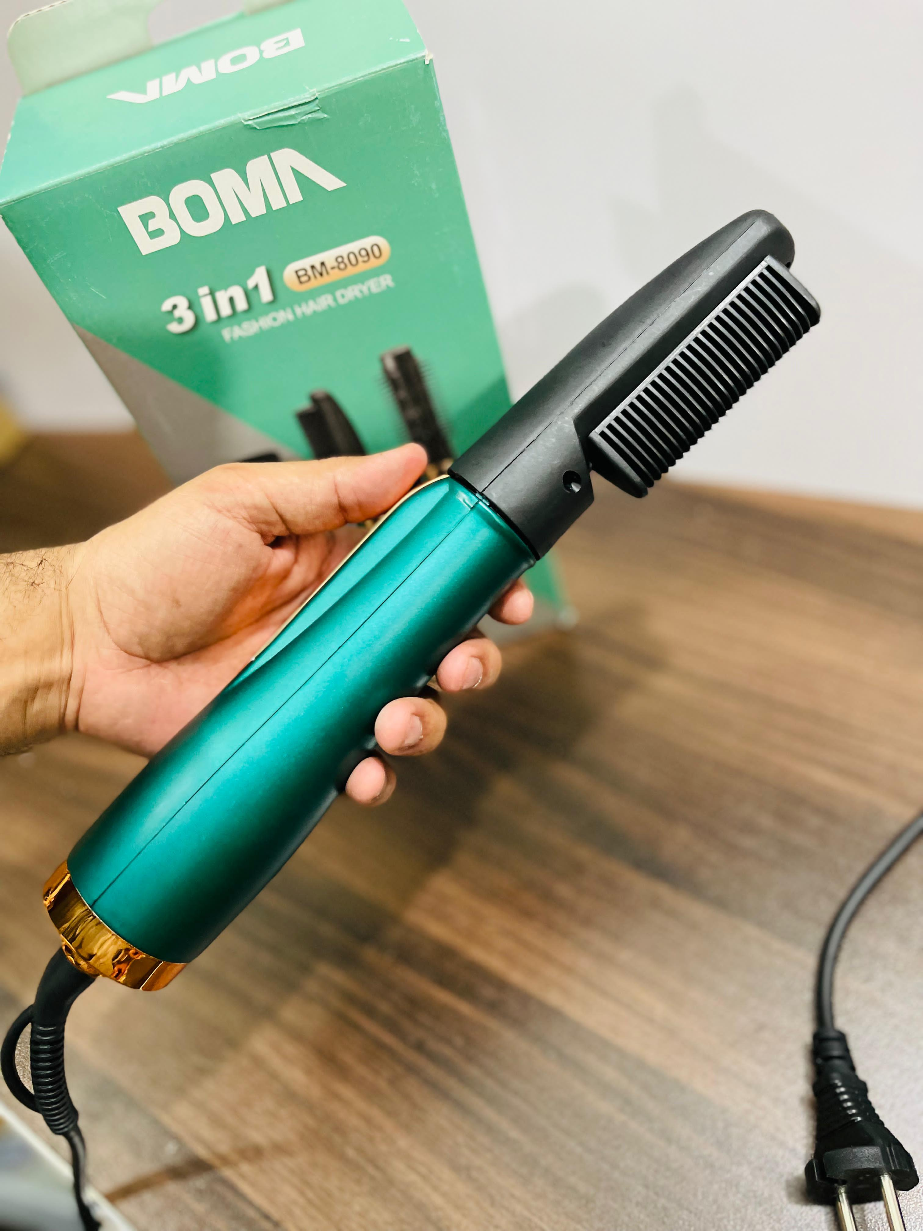 Bovma 3 in 1 Fashion hair Straightener & Dryer