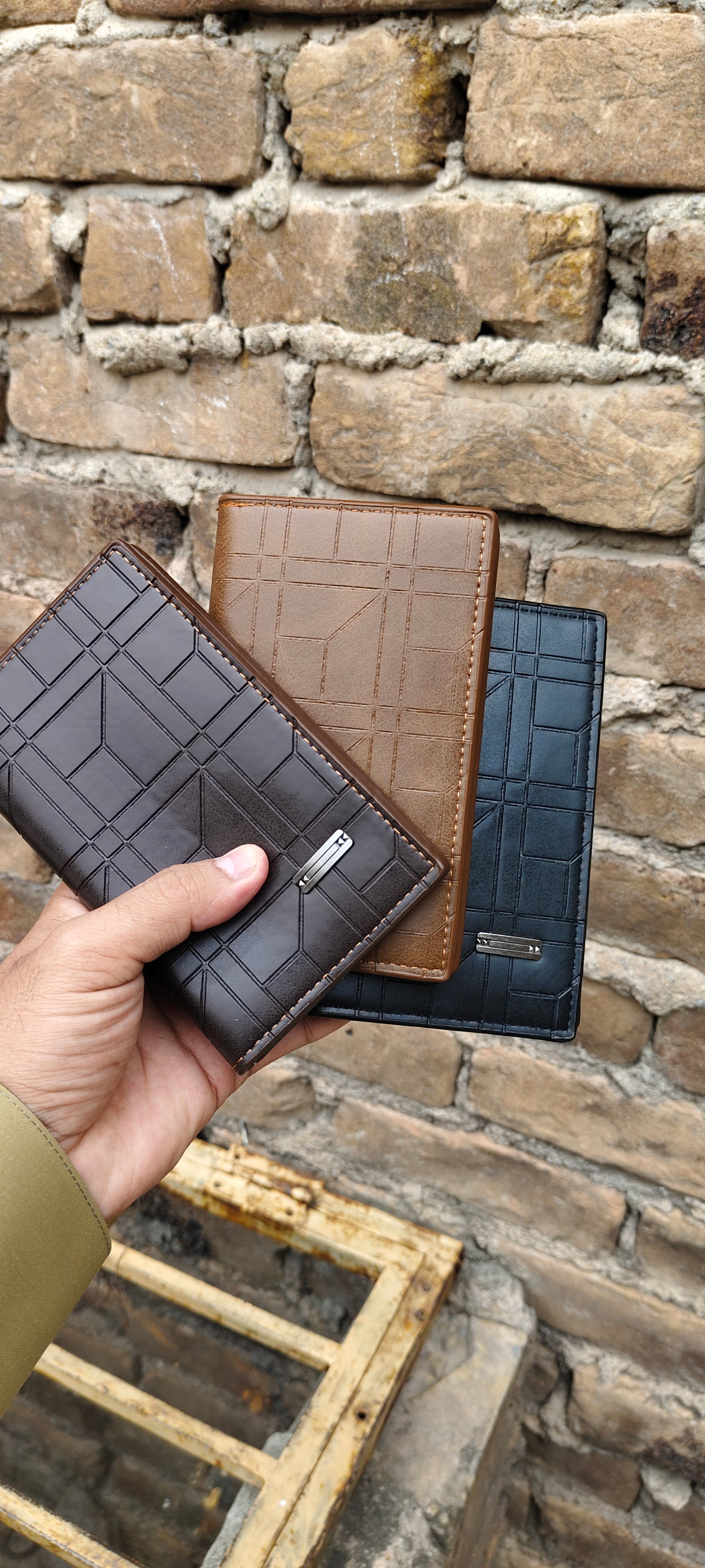 JINS AND VICO Leather Wallet for Men and Women