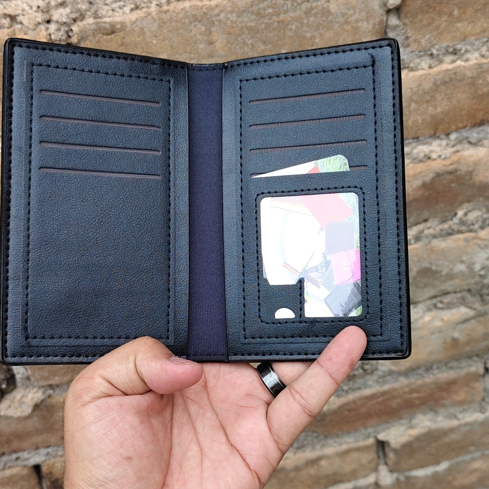 JINS AND VICO Leather Wallet for Men and Women