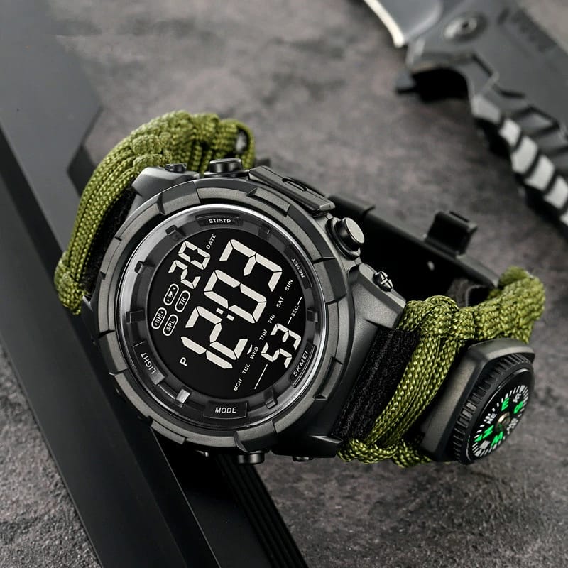 Skmei 1845 Sport Digital Watch Relojes New Paracord