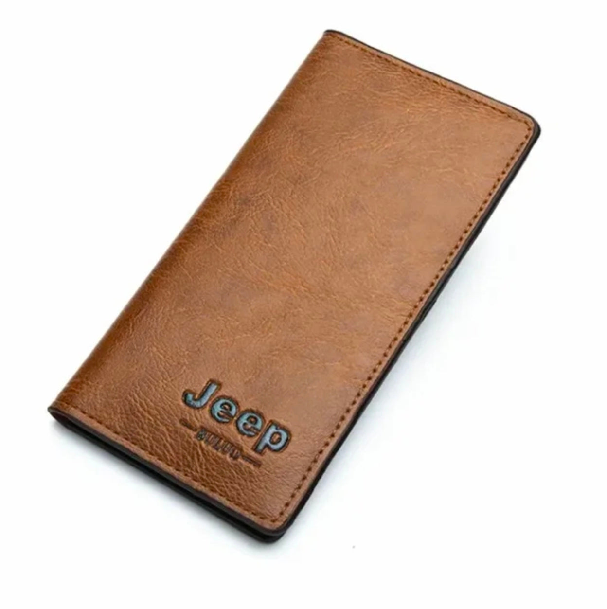 Jeep Soft Leather Wallet Phone ID Card Holder Long Clutch