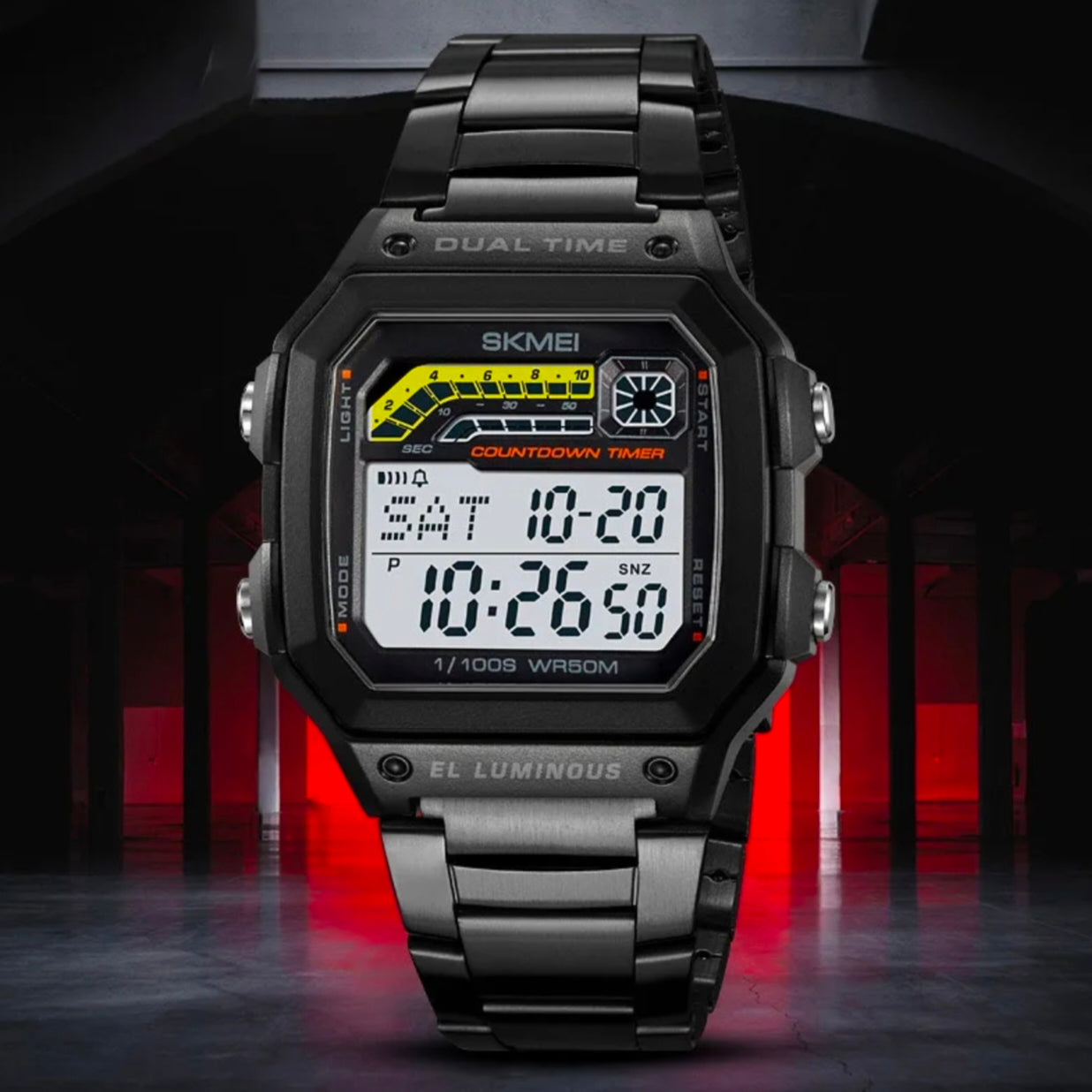 Men’s Sports Military Digital Watch Luminous Watch