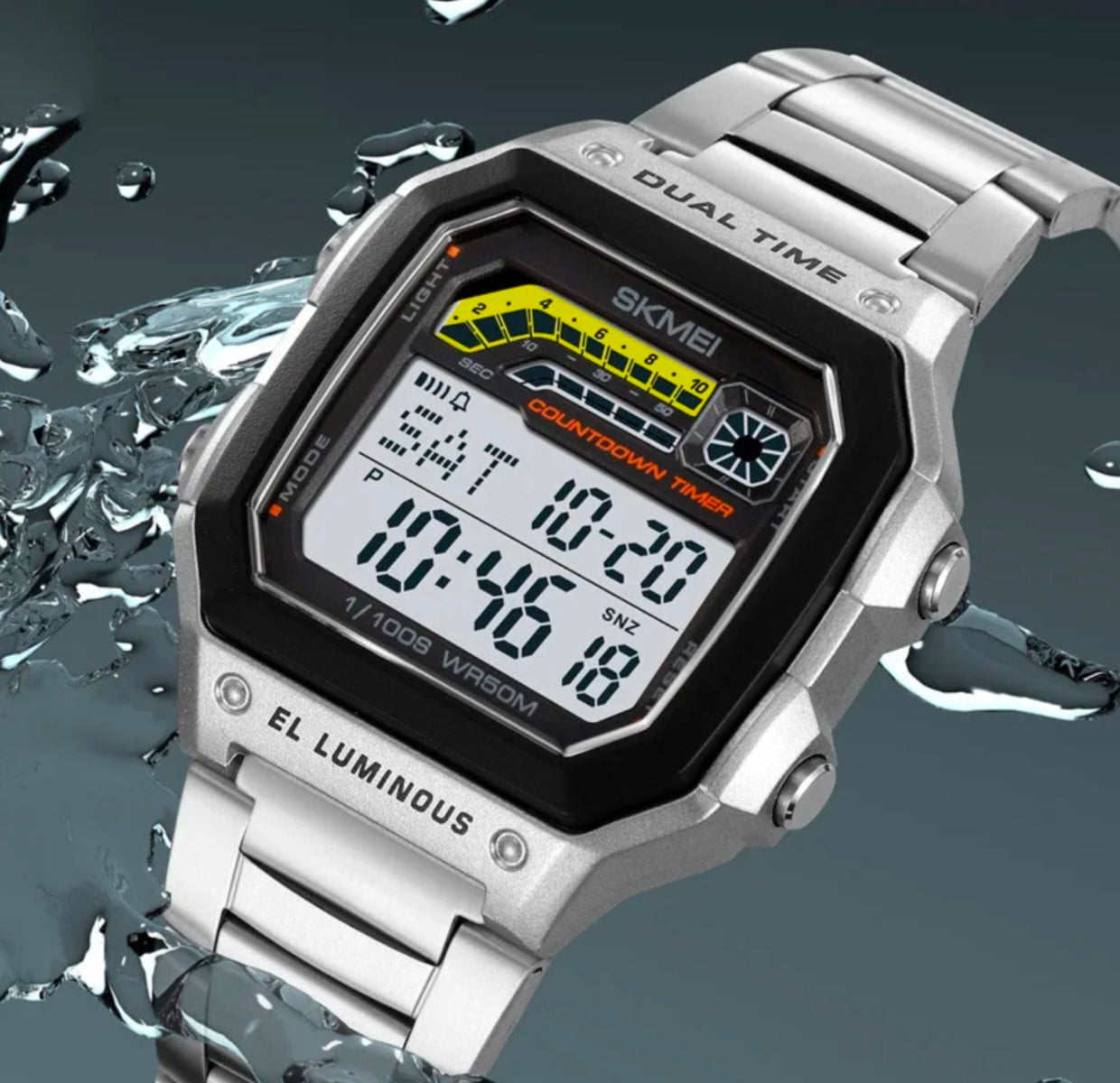 Men’s Sports Military Digital Watch Luminous Watch