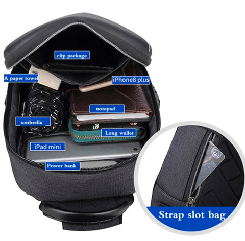 UK Fashion Crossbody Chest Bag waterproof