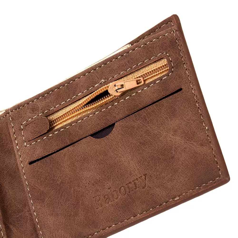 MenBens Leather Wallet for Men Women with Card Holder