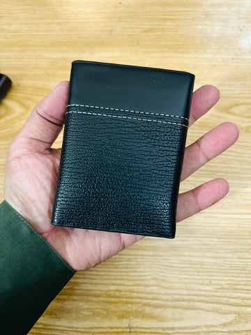 New luxury Trifold Leather Wallet