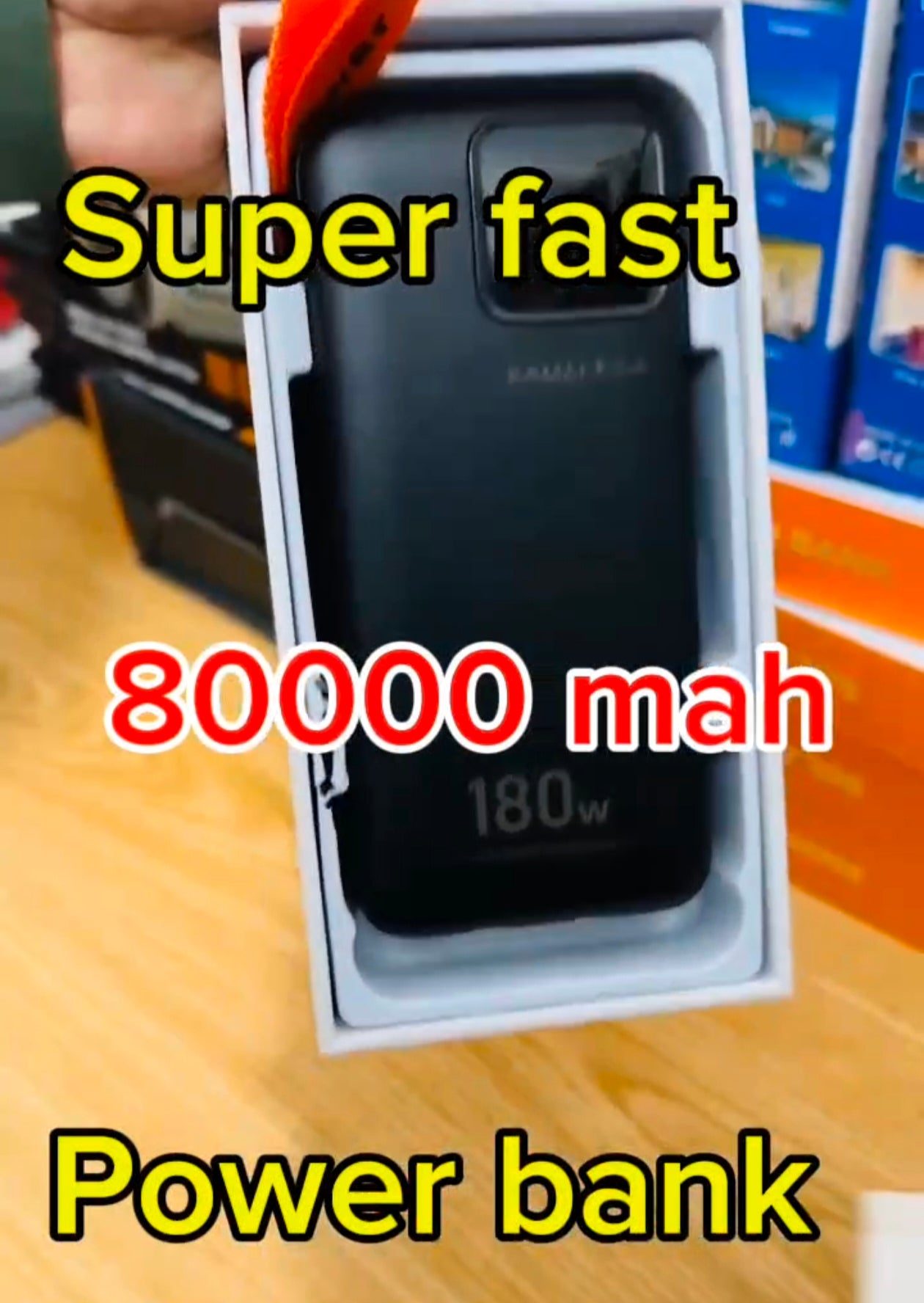 80000 Mah super fast power full Power bank