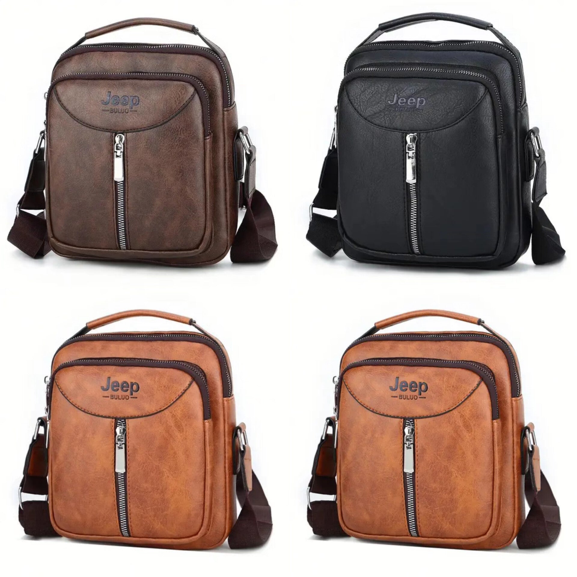 Men's Leather Shoulder Handbag High Quality Leather Shoulder Bag