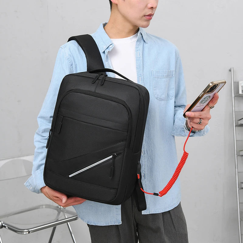 Men‘s Backpacks Large Capacity Waterproof Oxford Male Travel Big Backpack Fashion Business Laptop