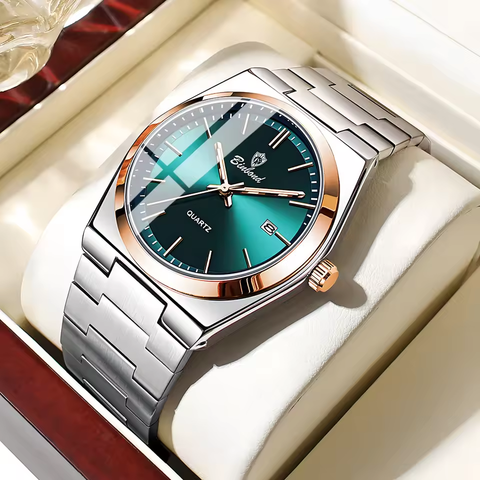 Power Luxury Stainless Steel Men Watch Waterproof