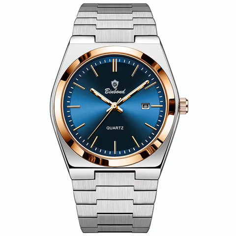 Power Luxury Stainless Steel Men Watch Waterproof