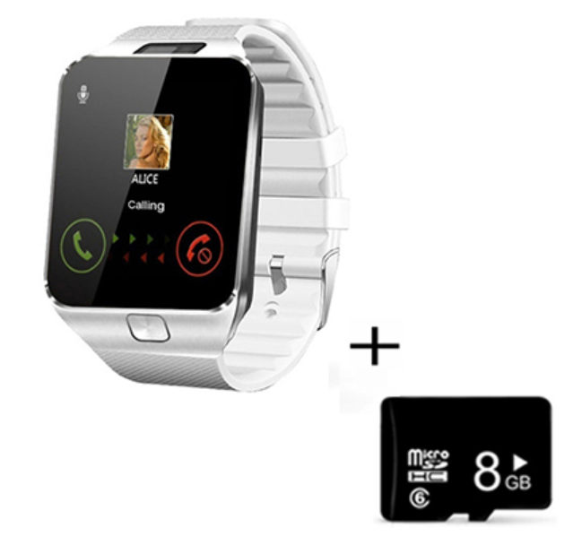 Sim Smart Watch with Camera and Bluetooth for Smart Phone
