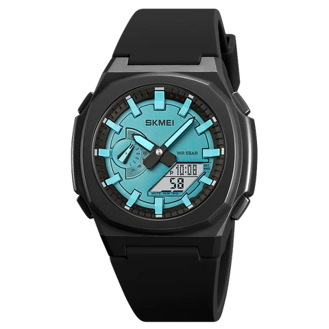 SKMEI 2091 Luxury All-Countries Time Waterproof Watch