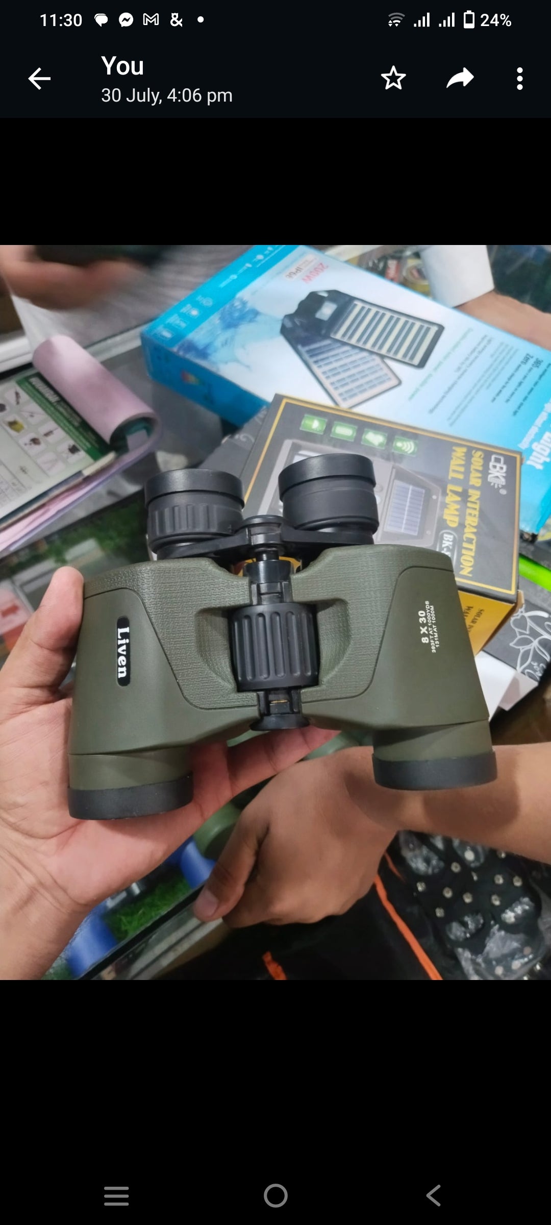 Liven 8×30 Powerful Binoculars
