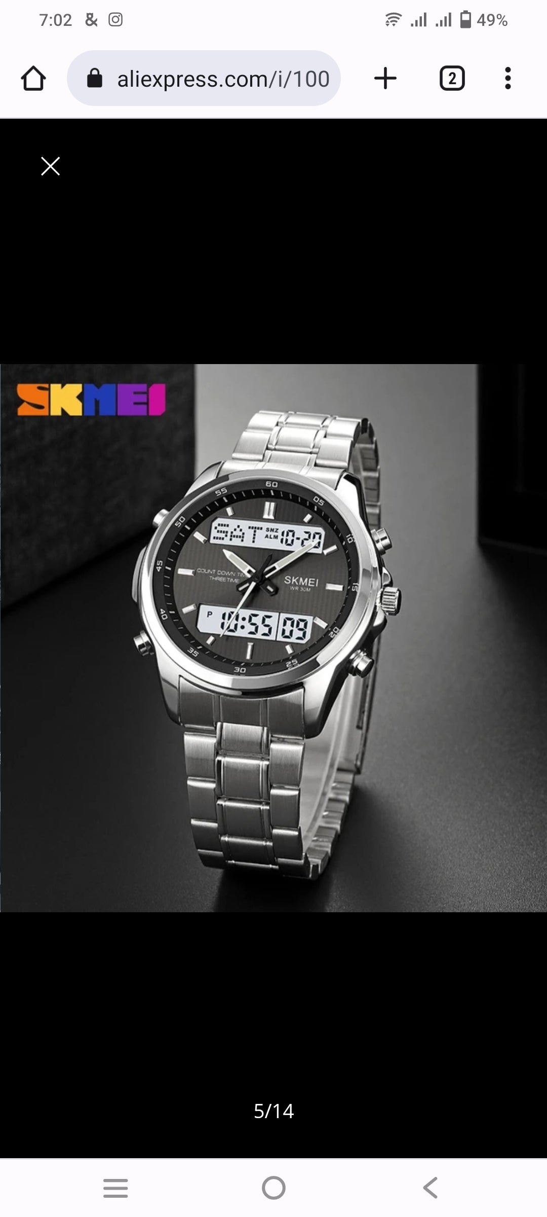 Fashion Luxury 3 Time Zone Digital Quartz Wristwatches