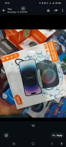 TG 314 Portable LED Flashing Light Wireless Speaker - Portable Mini Card Speaker