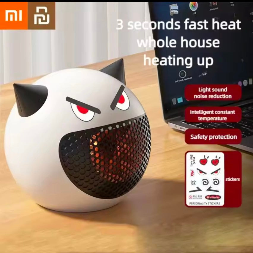 Xiaomi 400w Portable Mini cartoon Heater Desktop Indoor Warm Air Heater