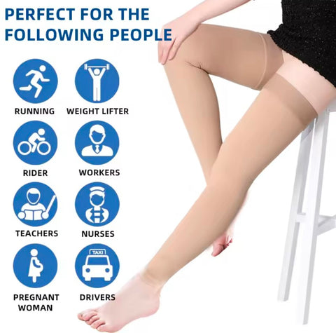 2 Pcs WOOLEN KNEE CAP LEG WARMER LONG SOCKS KNEE PROTECTOR