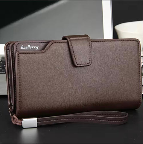 Baellerry Long Universal Wallet Zipper Large Capacity