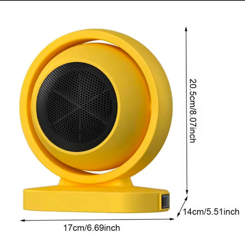 380W Electric Heaters Safety-Cent Portable Thermostat Desktop Heating Machine