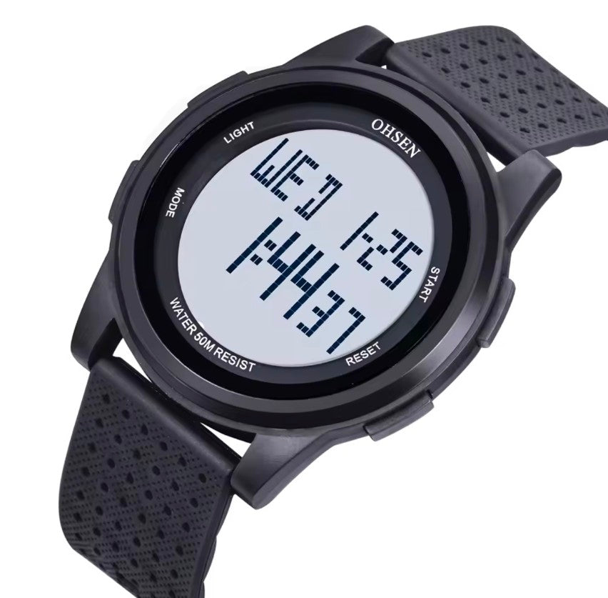 Ultra thin Lasika Digital Sport Watch Water Resistant