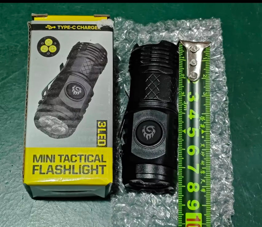 Long range Mini LED Torch Rechargeable Flashlight