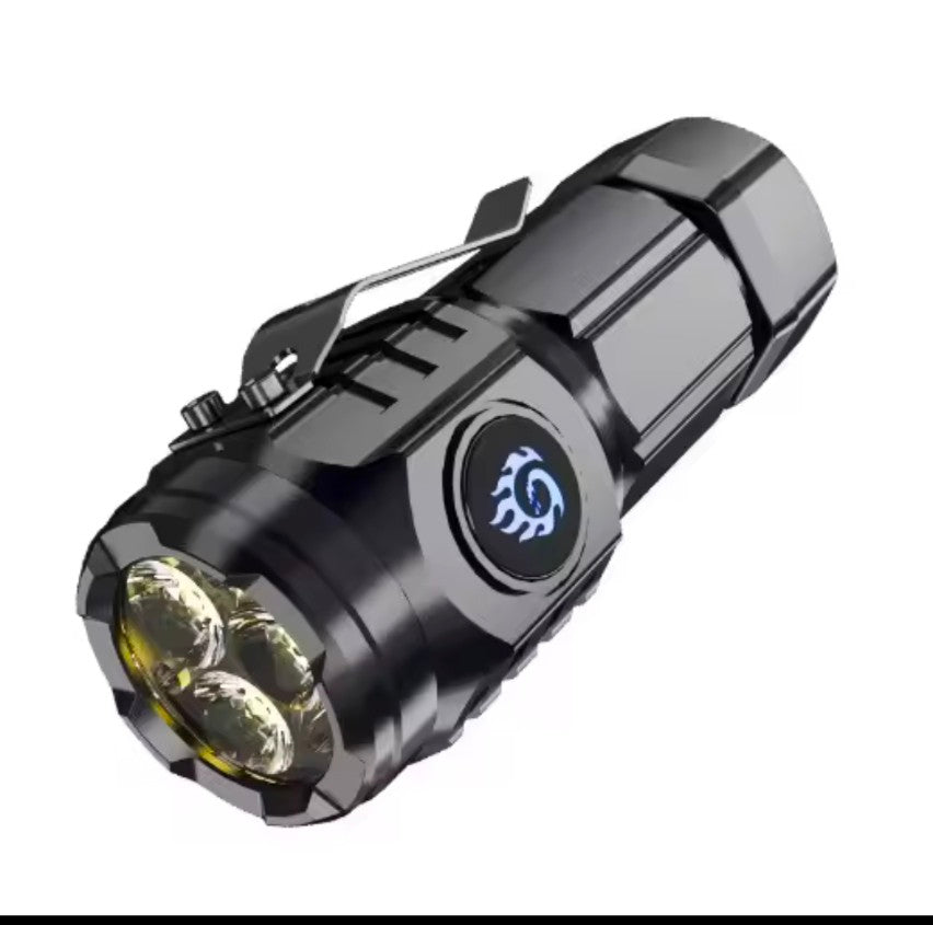 Long range Mini LED Torch Rechargeable Flashlight