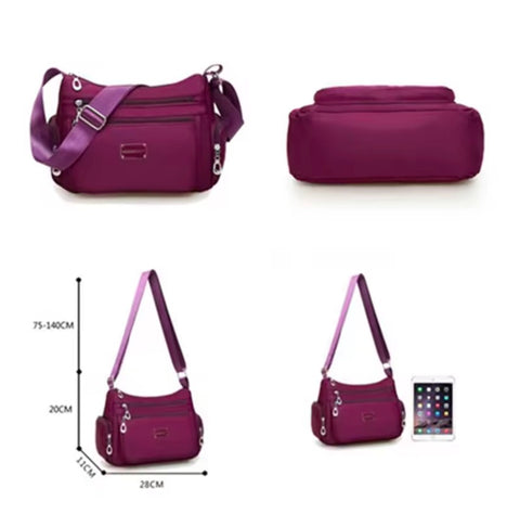 Luxury Women Messenger Waterproof Crossbody Bag