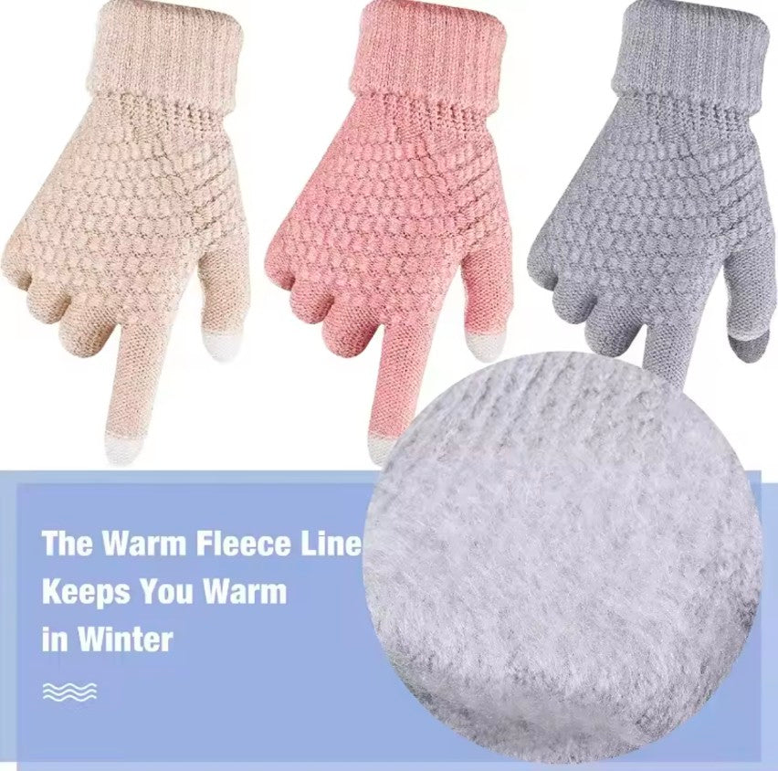 Winter Touchscreen Gloves New Thermal Fleece Gloves