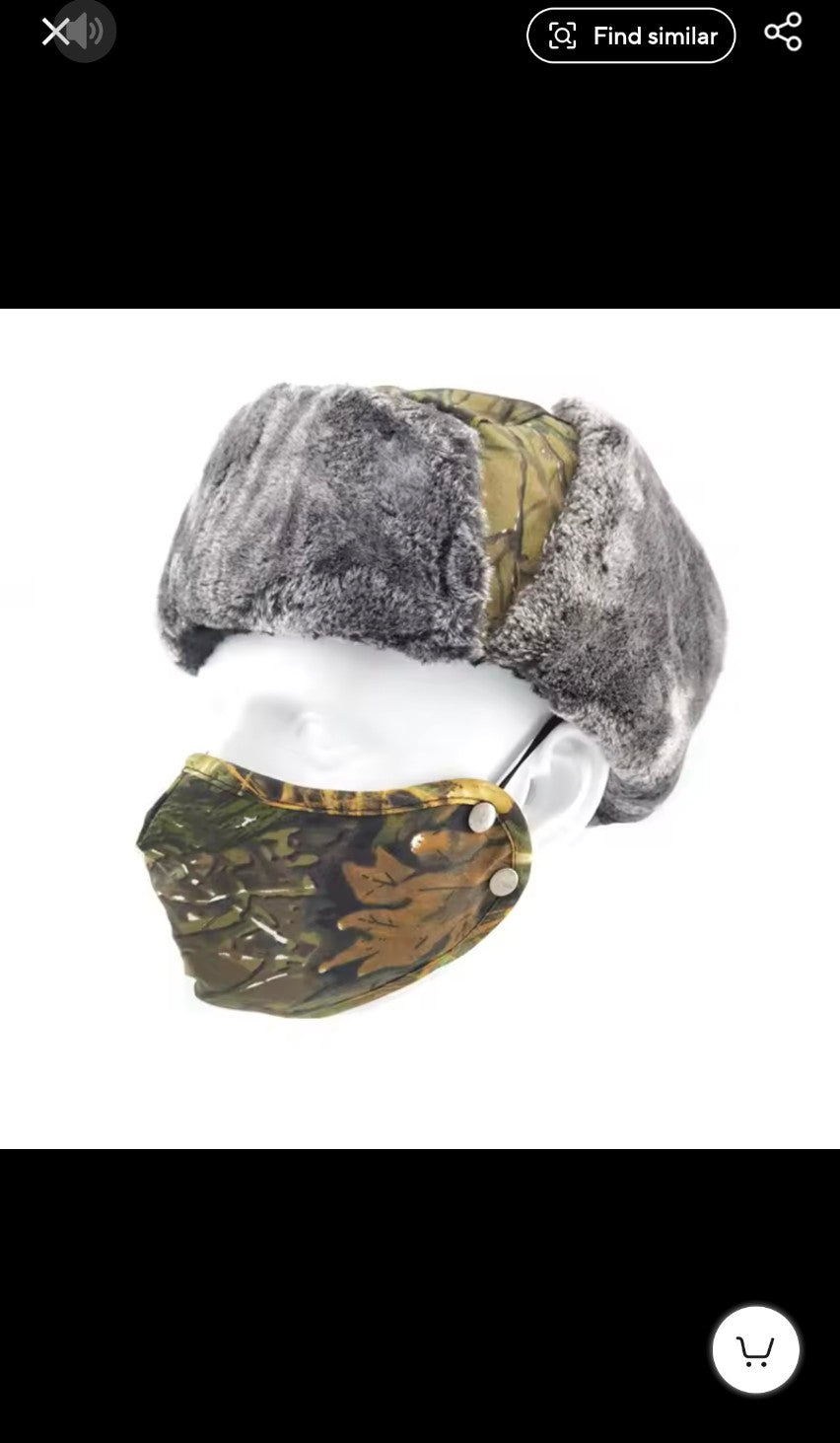 Snow Winter Fleece Hats Hunting Fishing Cap Tactical Balaclava Face Mask Cycling Ski Hat