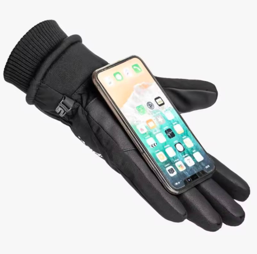 Snow Thermal Winter Warm Ski Gloves waterproof Touch Screen Fleece Gloves Non-slip