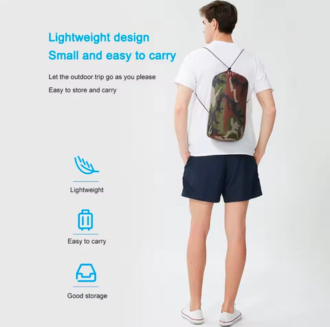 Ultra Lightweight Portable Sleeping Bag 4 Seasons Warm Envelope Backpack
