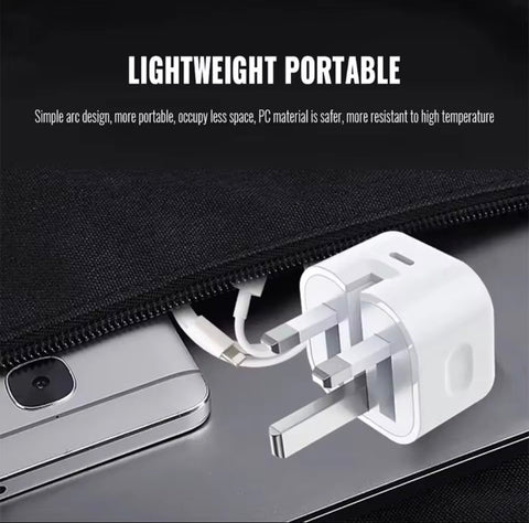 25watt 20w Original iPhone 3 Pin Adapter with 20w Cable