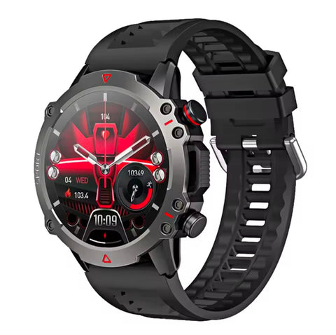 HK87 AMOLED Smart Watch Bluetooth Call 1.43inch Screen NFC AI Voice Heart Rate 410mAh Battery