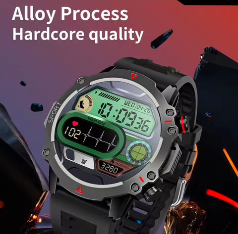 HK87 AMOLED Smart Watch Bluetooth Call 1.43inch Screen NFC AI Voice Heart Rate 410mAh Battery