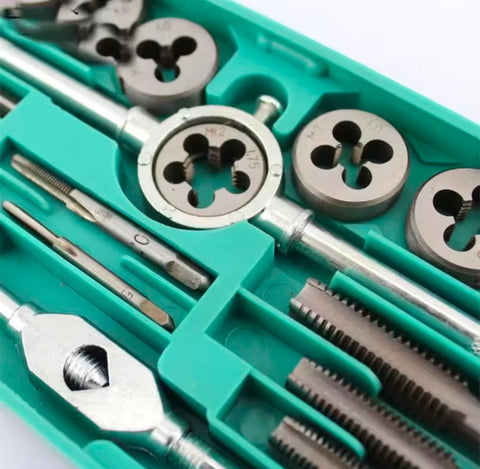 20Pcs Metric Hand Tap and Die Set Multifunction