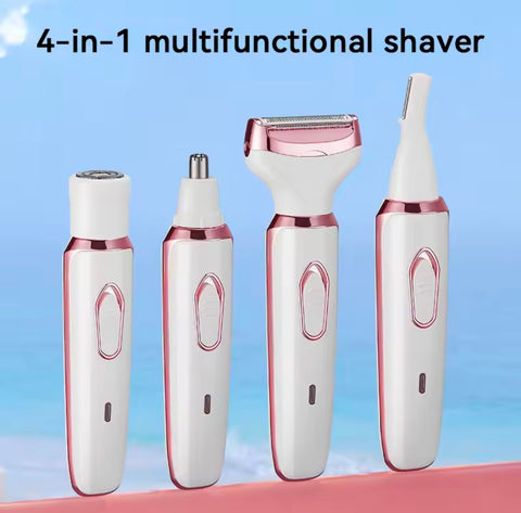 Kemei Lady Epilator 3 in 1 Multifunctional Shaver Cocoon Remover Large Capacity Battery Women'S Care Tool Hair Removal 40D