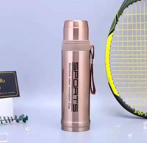 Imported Sports Vacuum Flask 750ML Stainless Bottle Hot and Cold Thermos