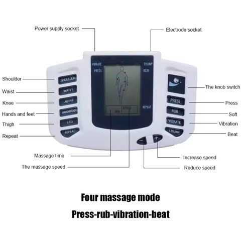 Electrical Tens Pulse Massager EMS Muscle Stimulator