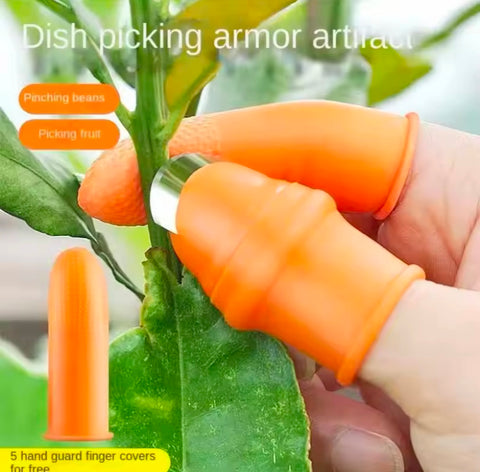 Silicone Thumb Knife Set Fruit and Vegetable Picking Potted Plants