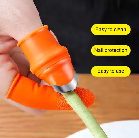 Silicone Thumb Knife Set Fruit and Vegetable Picking Potted Plants