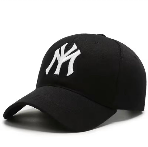 Fashion Letters Embroidery Baseball Sun Hat Unisex Adjustable Cotton